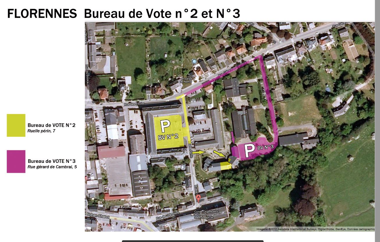 Parking bureau de vote N°2 et N°3